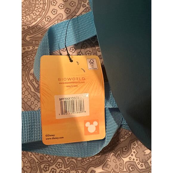 NWT Bioworld Stitch Big Face Ears 10" Adult Mini Backpack Lilo and Stitch - Picture 8 of 9